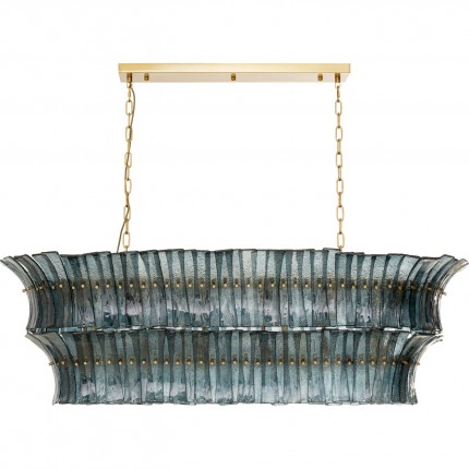 Hanglamp Venezia blauw 130cm Kare Design