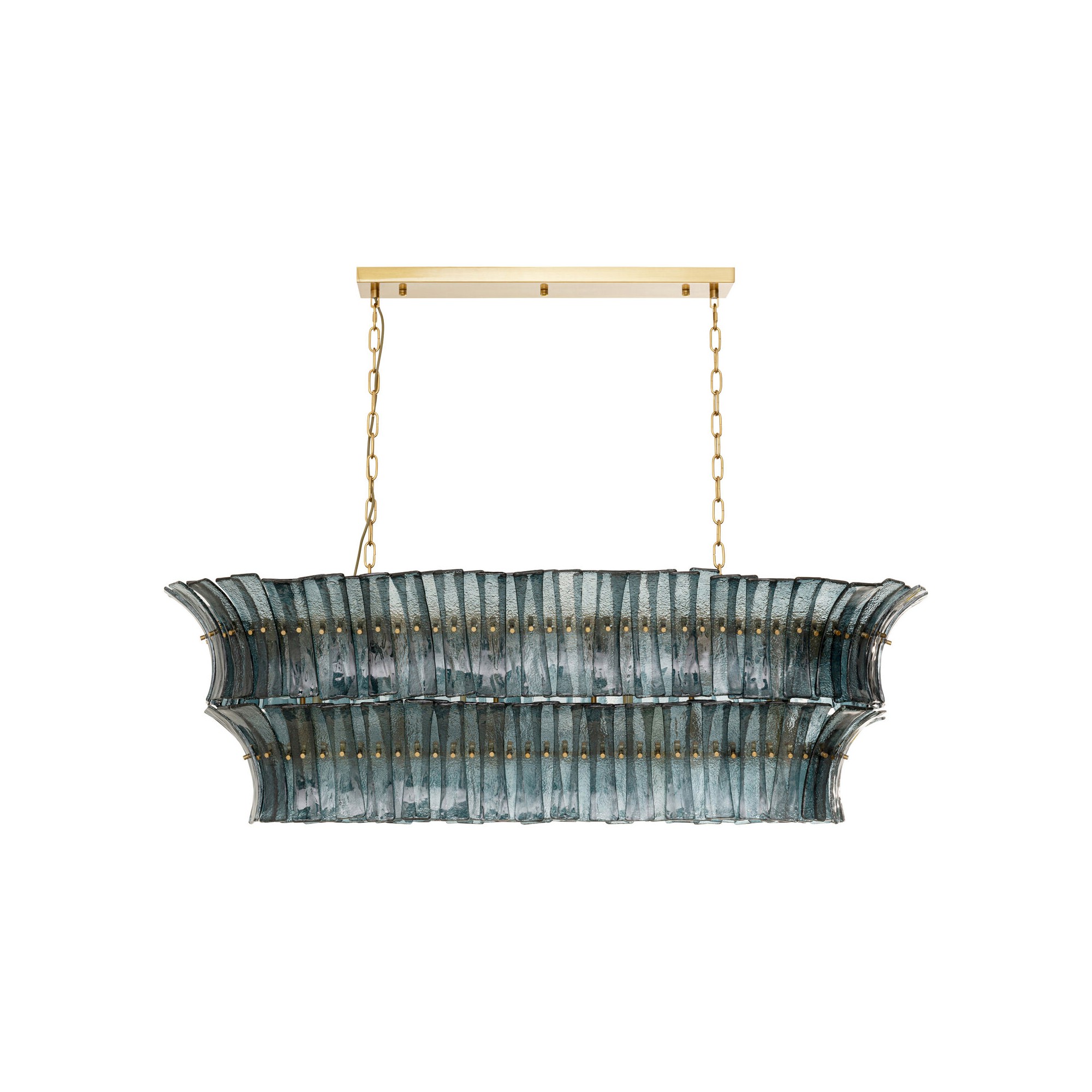 Suspension Venezia bleu 130cm