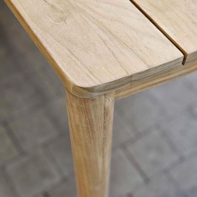 Massief teakhouten tuintafel - Tunis - Gescova