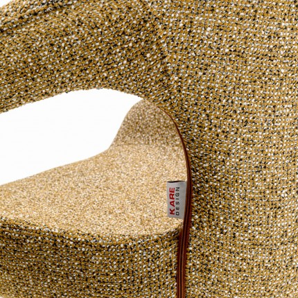 Draaistoel met armleuningen Golo Kare Design