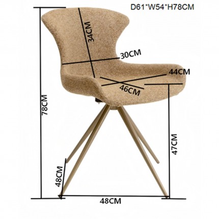 Swivel Chair Golo Kare Design