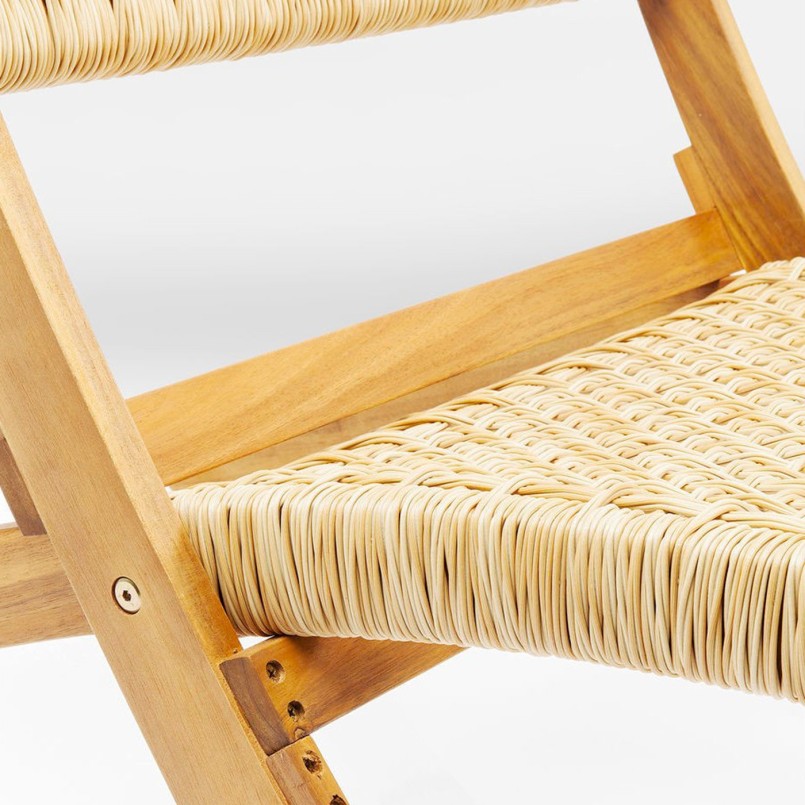 Wooden folding garden chair - Copacabana - Kare Design