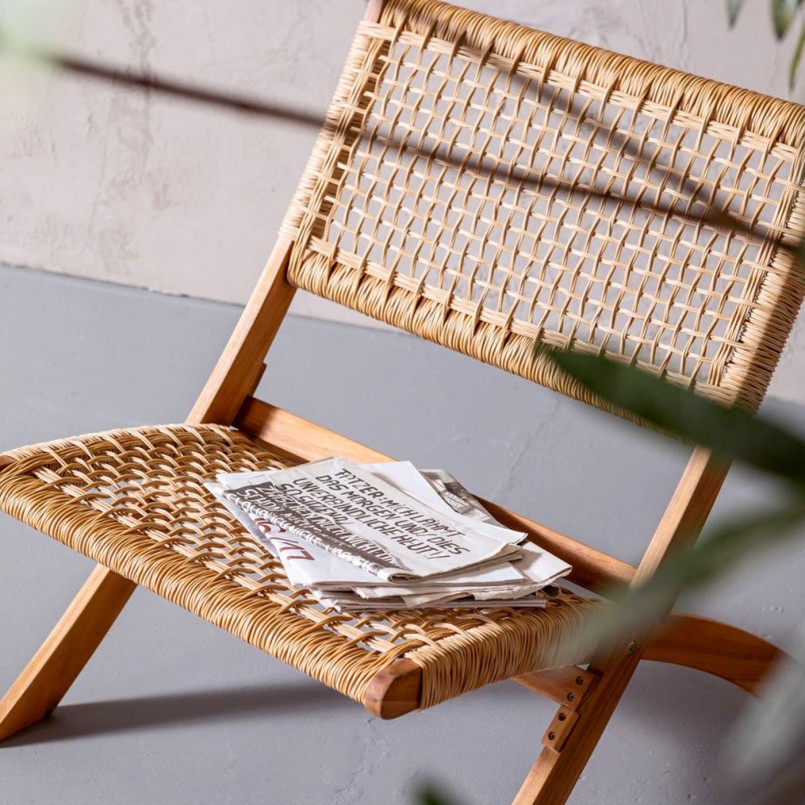 Wooden folding garden chair - Copacabana - Kare Design