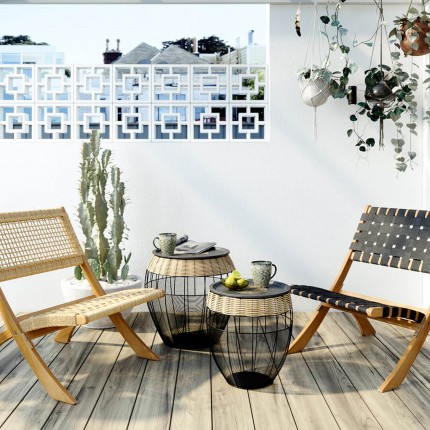 Opvouwbare tuinstoel Copacabana Kare Design