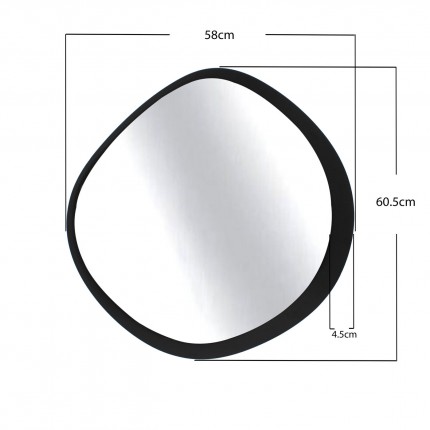 Spiegel Gigi 61x58cm Kare Design