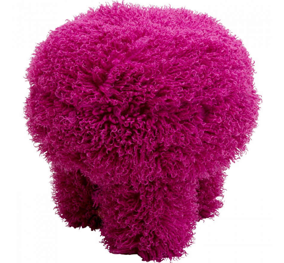 Stool Plushy pink Kare Design