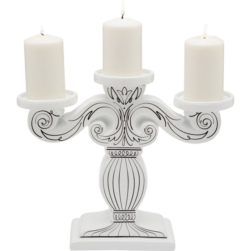 Porte-bougies Favola 33cm
