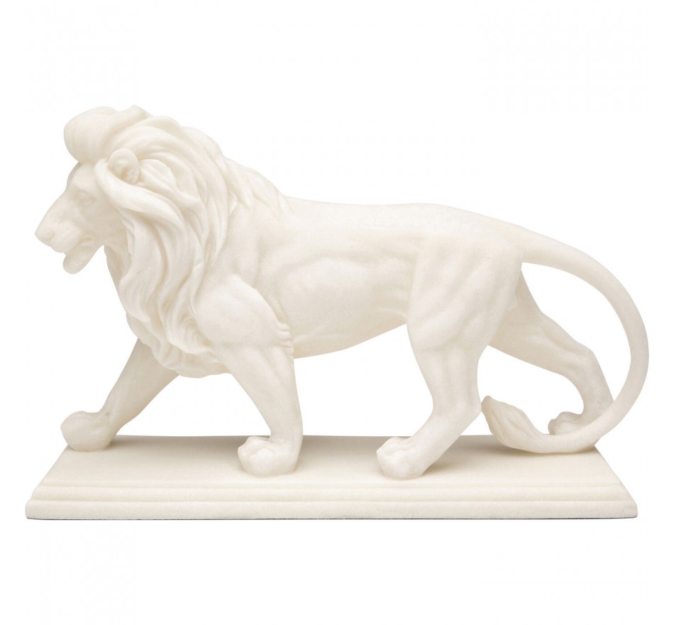 Deco lion beige 31cm Kare Design