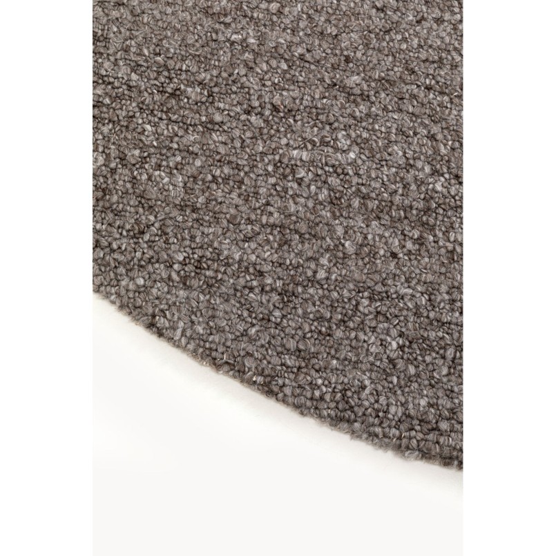 Tapis Boucara gris/marron Ø250cm