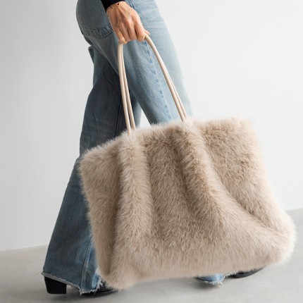 Hand Bag Mika cream Kare Design