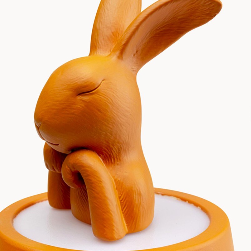 Table Lamp Animal rabbit LED 29cm orange Kare Design