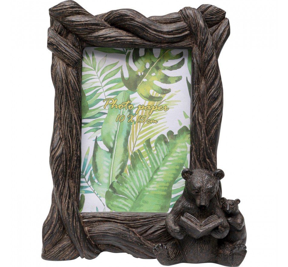 Picture Frame reading bears 23x18cm Kare Design