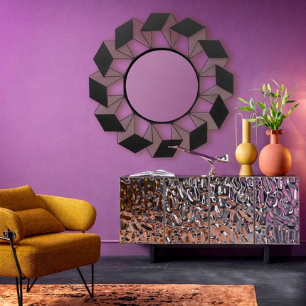 Spiegel Cubes Ø104cm Kare Design