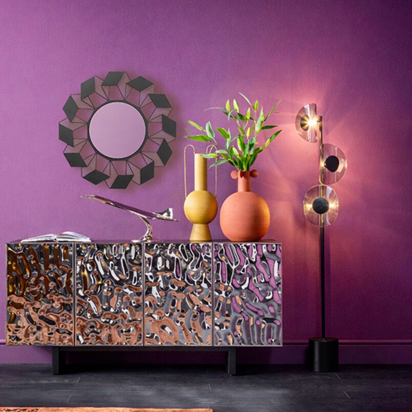 Wall Mirror Cubes Ø70cm Kare Design