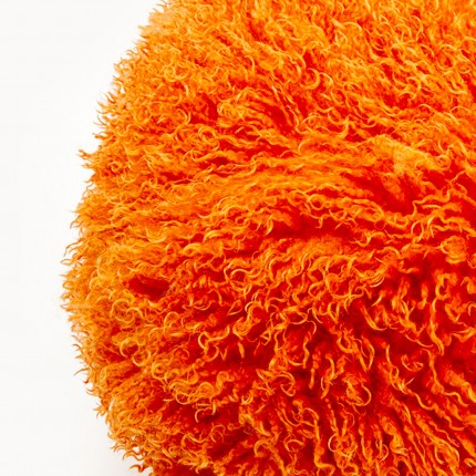 Stool Plushy orange Kare Design