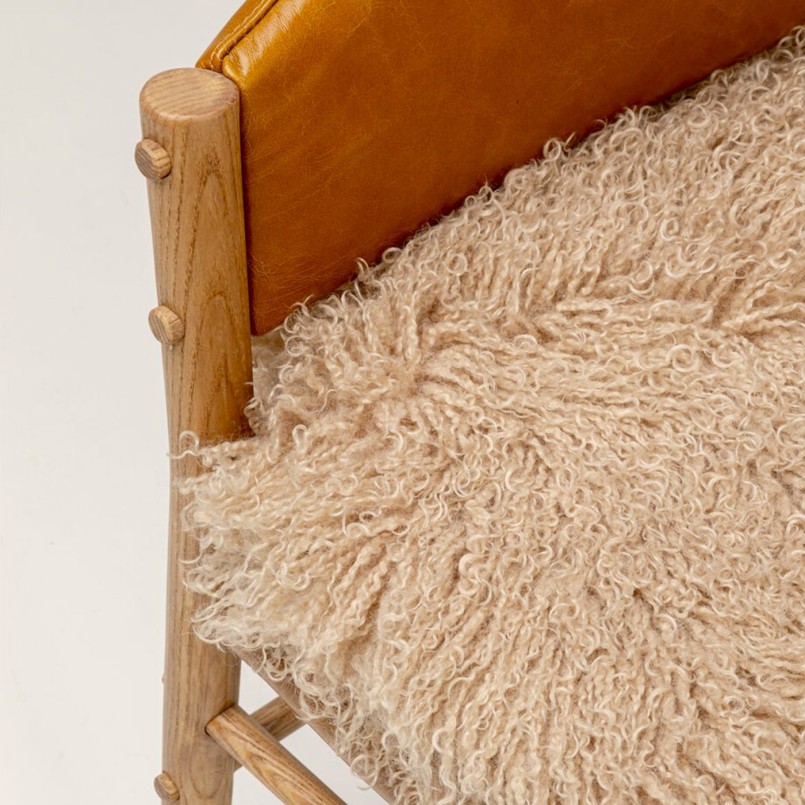 Stoel met armleuningen Halva Kare Design