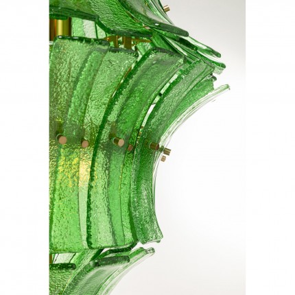 Hanglamp Venezia Double groen Ø53cm Kare Design