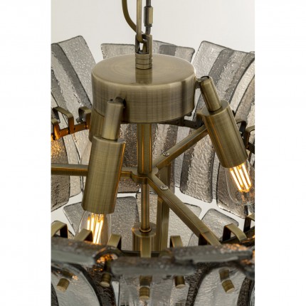 Pendant Lamp Venezia smoke Ø50cm Kare Design