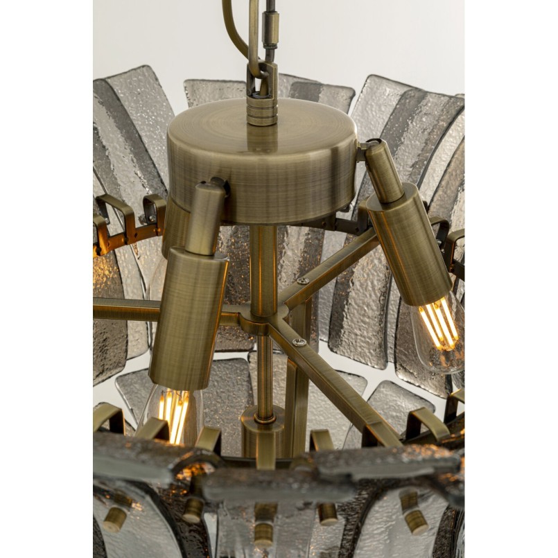 Suspension Venezia smoke Ø50cm
