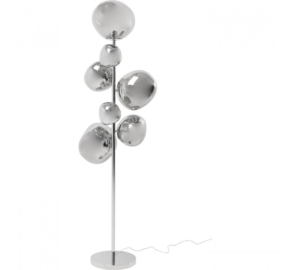 Floor Lamp Burbuja 168cm chrome Kare Design