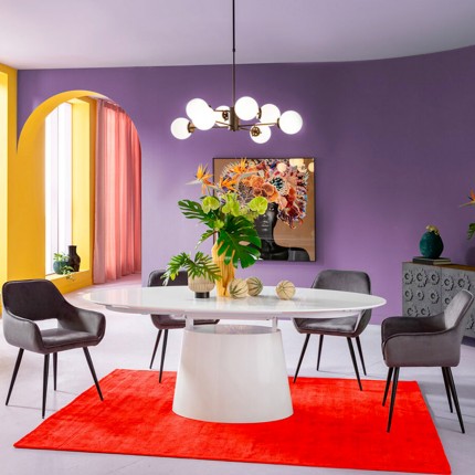 Vloerkleed Cosy 240x170cm rood Kare Design