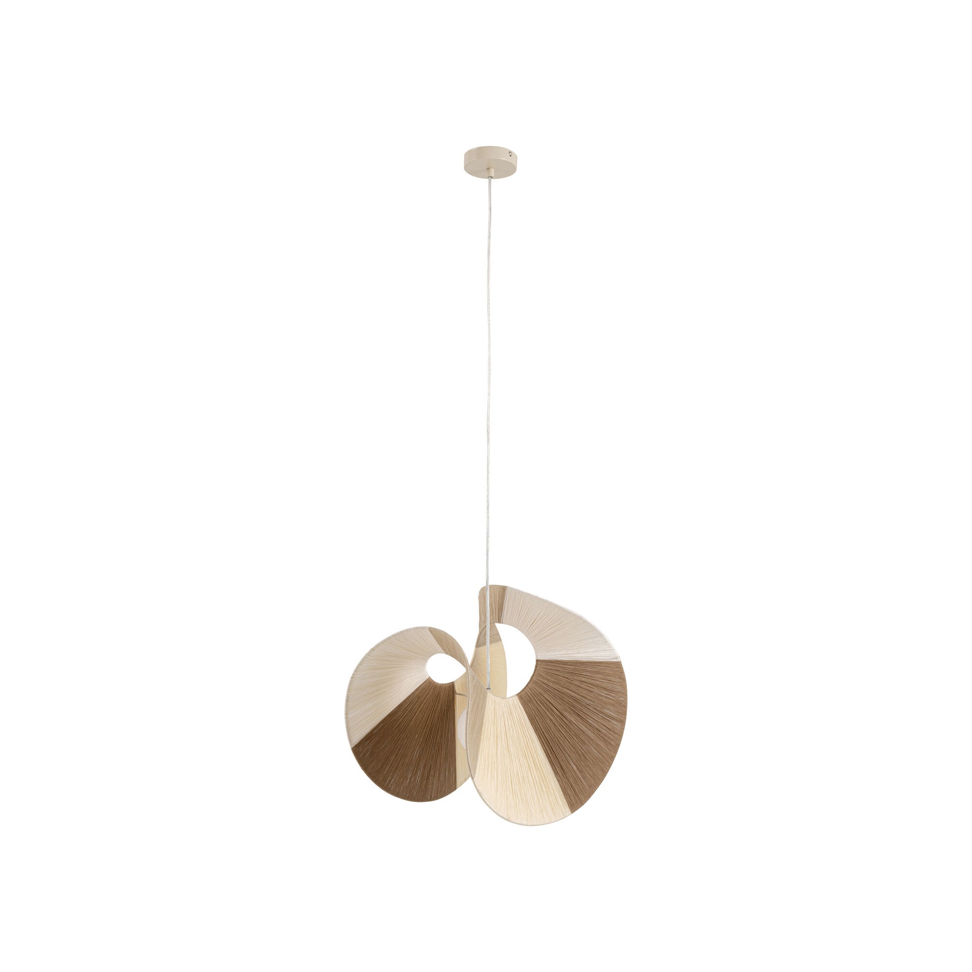 Suspension Sella beige 150cm