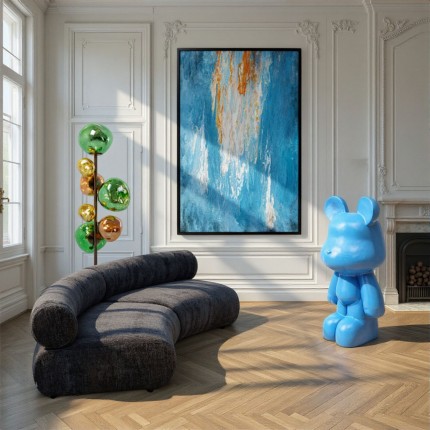 Vloerlamp Burbuja 168cm veelkleurig Kare Design