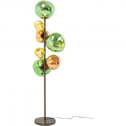 Vloerlamp Burbuja 168cm veelkleurig Kare Design
