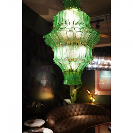 Hanglamp Venezia Double groen Ø53cm Kare Design
