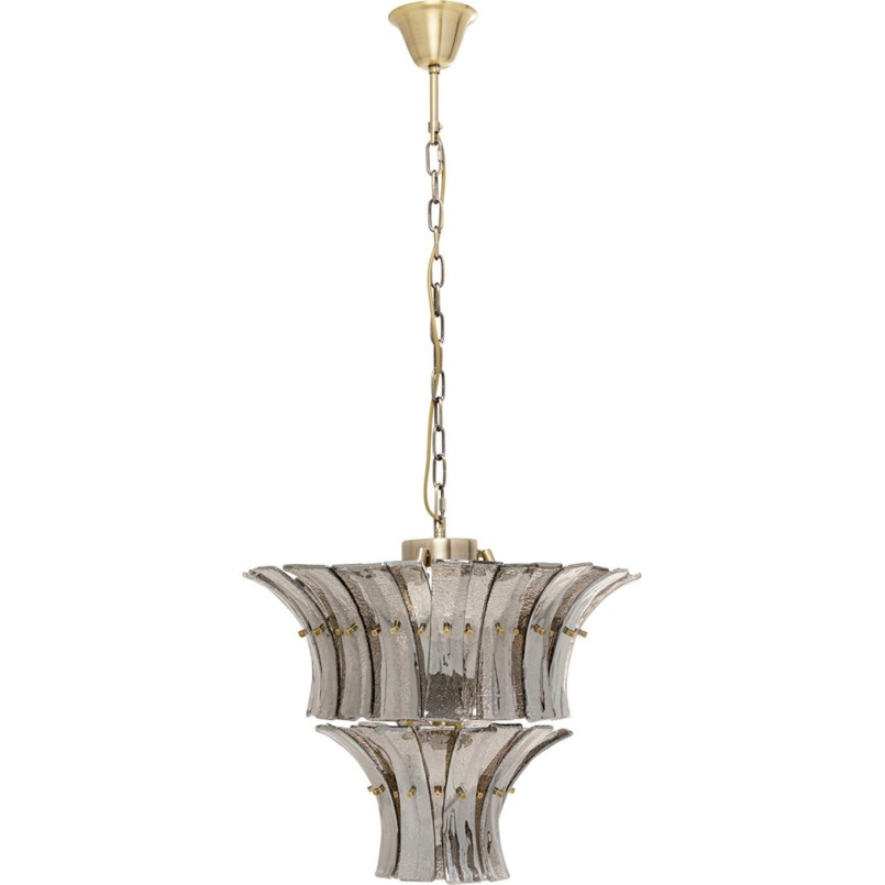 Pendant Lamp Venezia smoke Ø50cm Kare Design