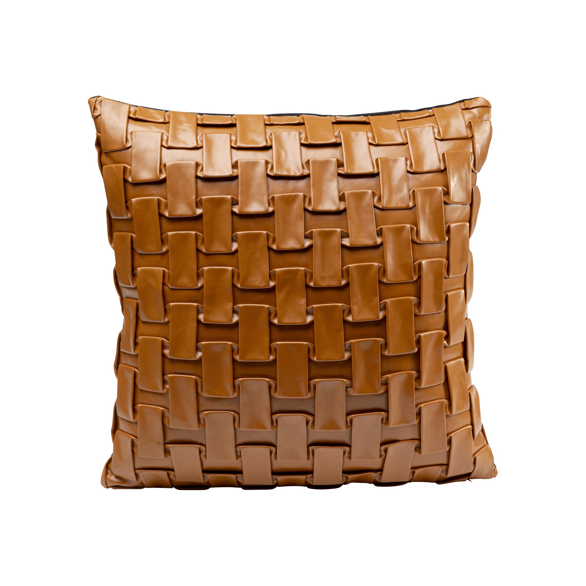 Coussin Posy camel 45x45cm