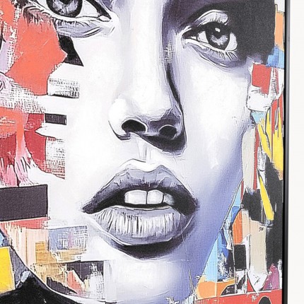 Framed Picture Muse Collage 40x50cm Kare Design