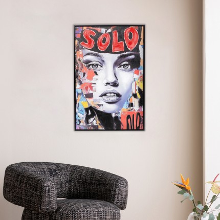 Framed Picture Muse Collage 40x50cm Kare Design