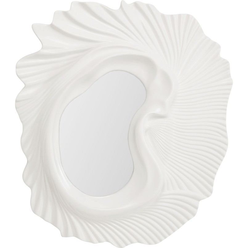 Miroir mural Orecchio blanc 162x146cm