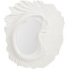 Miroir mural Orecchio blanc 162x146cm