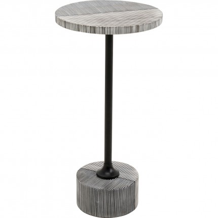 Side Table Domero Double Ø25cm black Kare Design