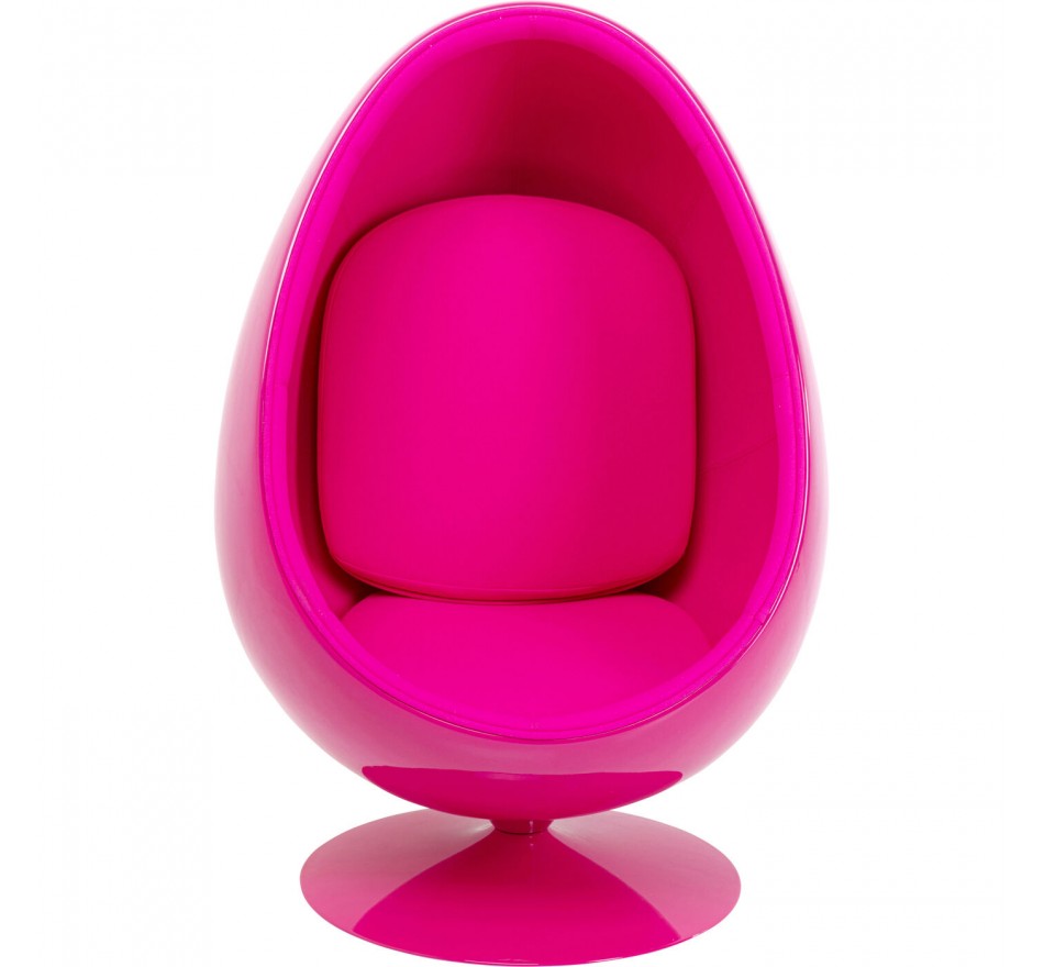 Draaifauteuil Eye Ball roze Kare Design