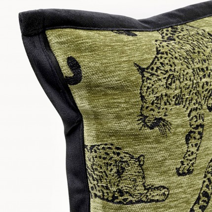 Cushion green leopards Kare Design
