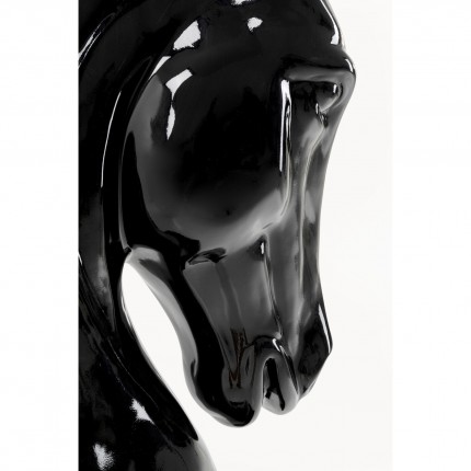 Deco horse head black XL 180cm Kare Design