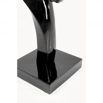 Deco horse head black XL 180cm Kare Design