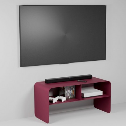 TV-meubel Lounge 90x37cm paars Kare Design