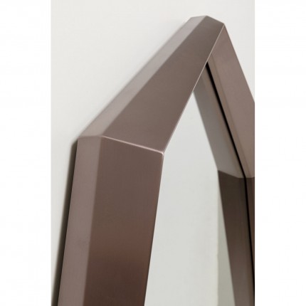 Wall Mirror Octagon 150x90cm coffee Kare Design