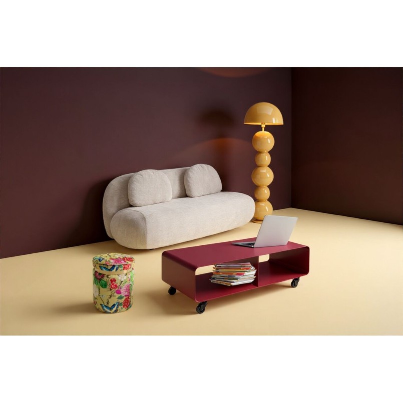 Meuble bas Lounge M Move Berry 90x30cm