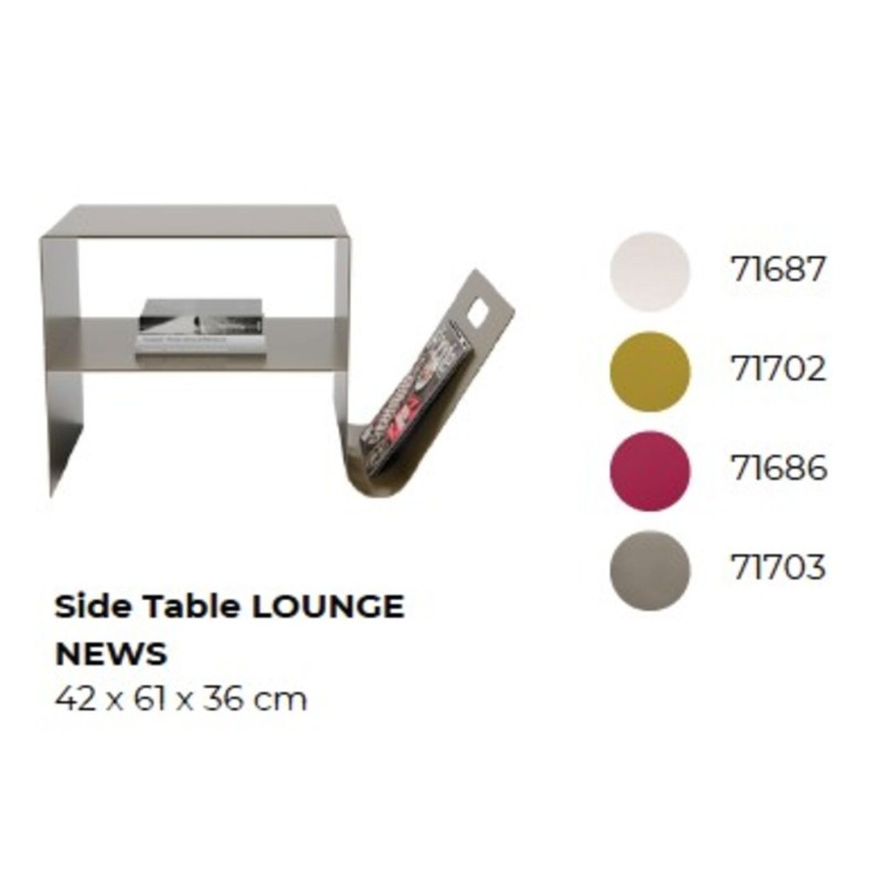 Table d appoint Lounge News crème