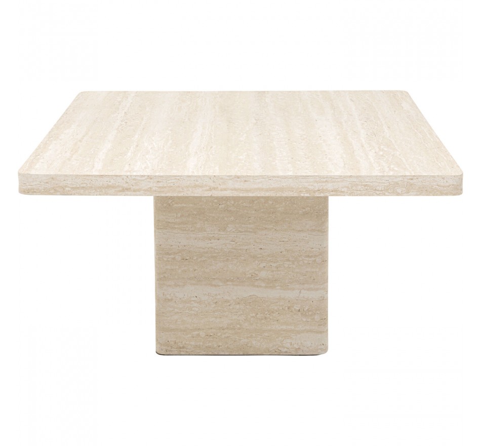 Coffee Table Travertino 80x80cm Kare Design