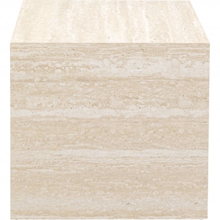 Side Table Travertino 45x45cm Kare Design