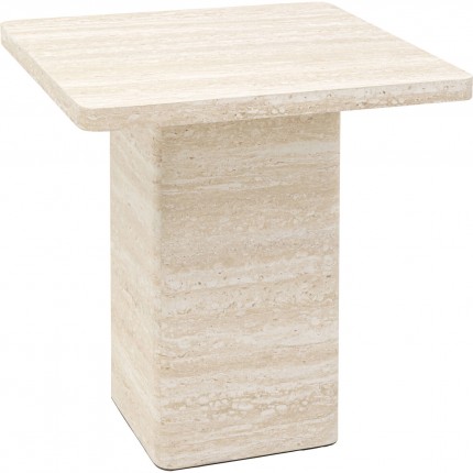 Side Table Travertino 50x50cm Kare Design