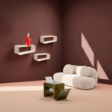 Wall Shelf Lounge 58cm creme Kare Design