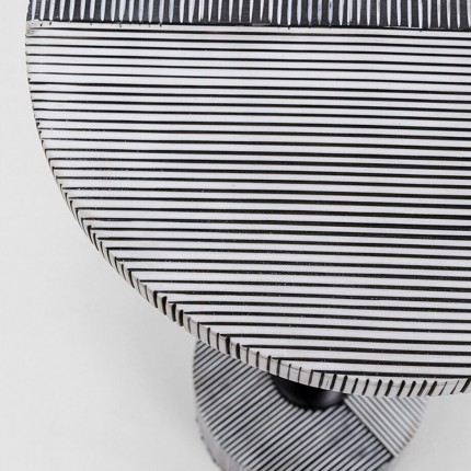 Bijzettafel Domero Double Ø25cm zwart Kare Design