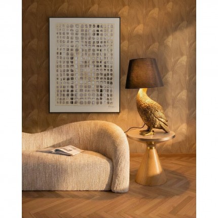 Tafellamp eend goud en zwart Kare Design